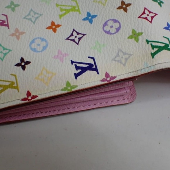 Authentic Vintage Louis Vuitton Monogram Multicolor Murakami Sarah Long Wallet - Picture 8 of 14